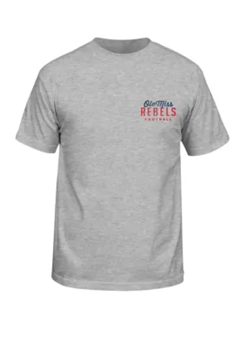 NCAA Ole Miss Rebels Faded Helmet Graphic T-Shirt