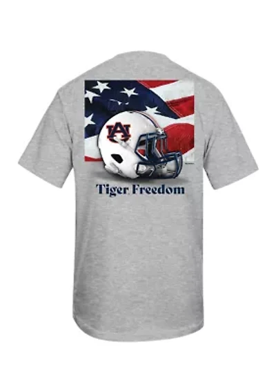 NCAA Auburn Tigers Free Helmet Graphic T-Shirt