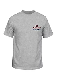 NCAA Auburn Tigers Free Helmet Graphic T-Shirt