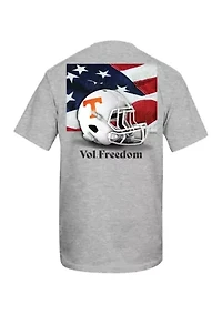 NCAA Tennessee Volunteers Free Helmet Graphic T-Shirt