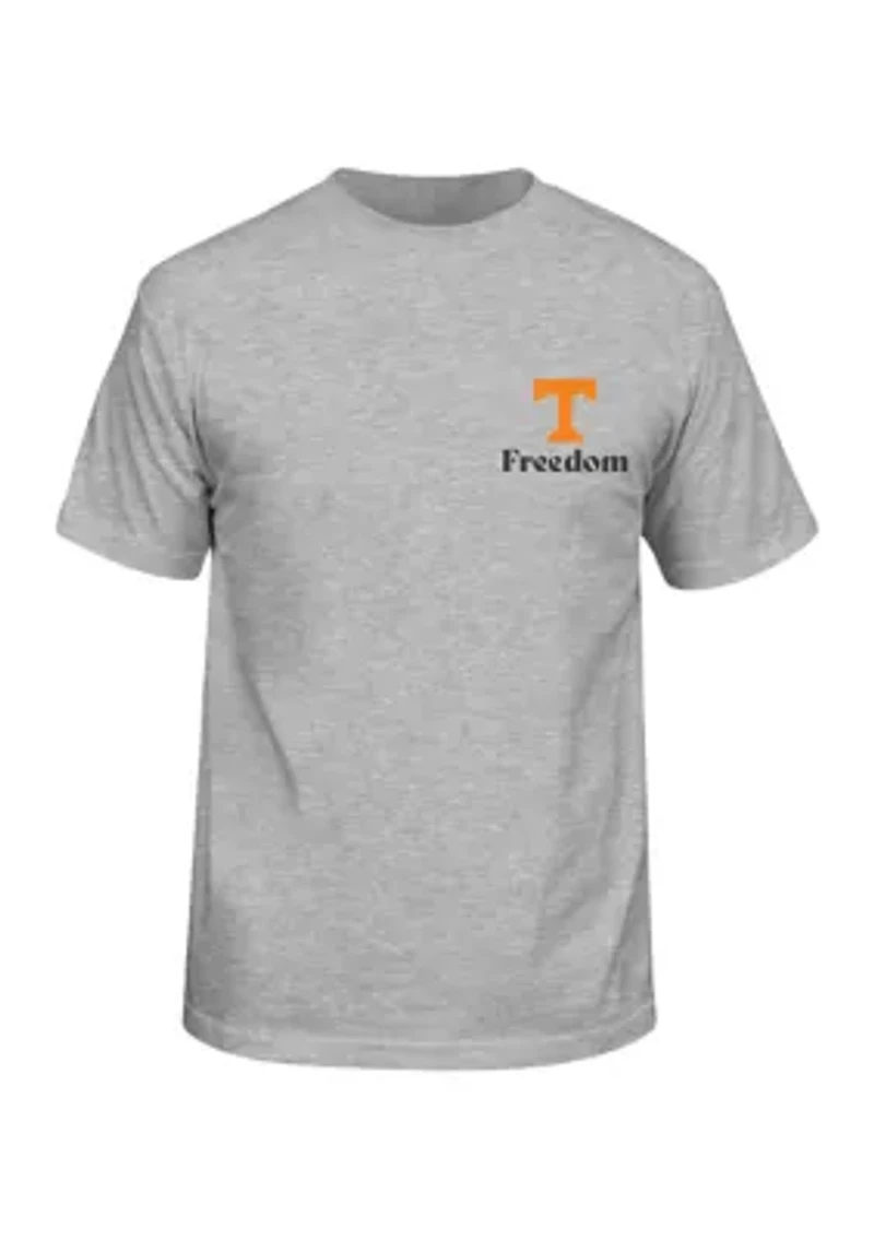 NCAA Tennessee Volunteers Free Helmet Graphic T-Shirt