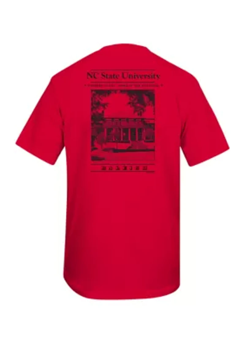 NCAA NC State Wolfpack Old Building Graphic T-Shirt