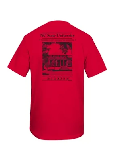 NCAA NC State Wolfpack Old Building Graphic T-Shirt