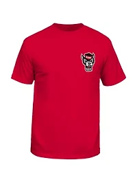 NCAA NC State Wolfpack Straight Hem Graphic T-Shirt