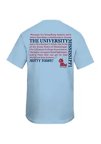 NCAA Ole Miss Rebels Straight Hem T-Shirt