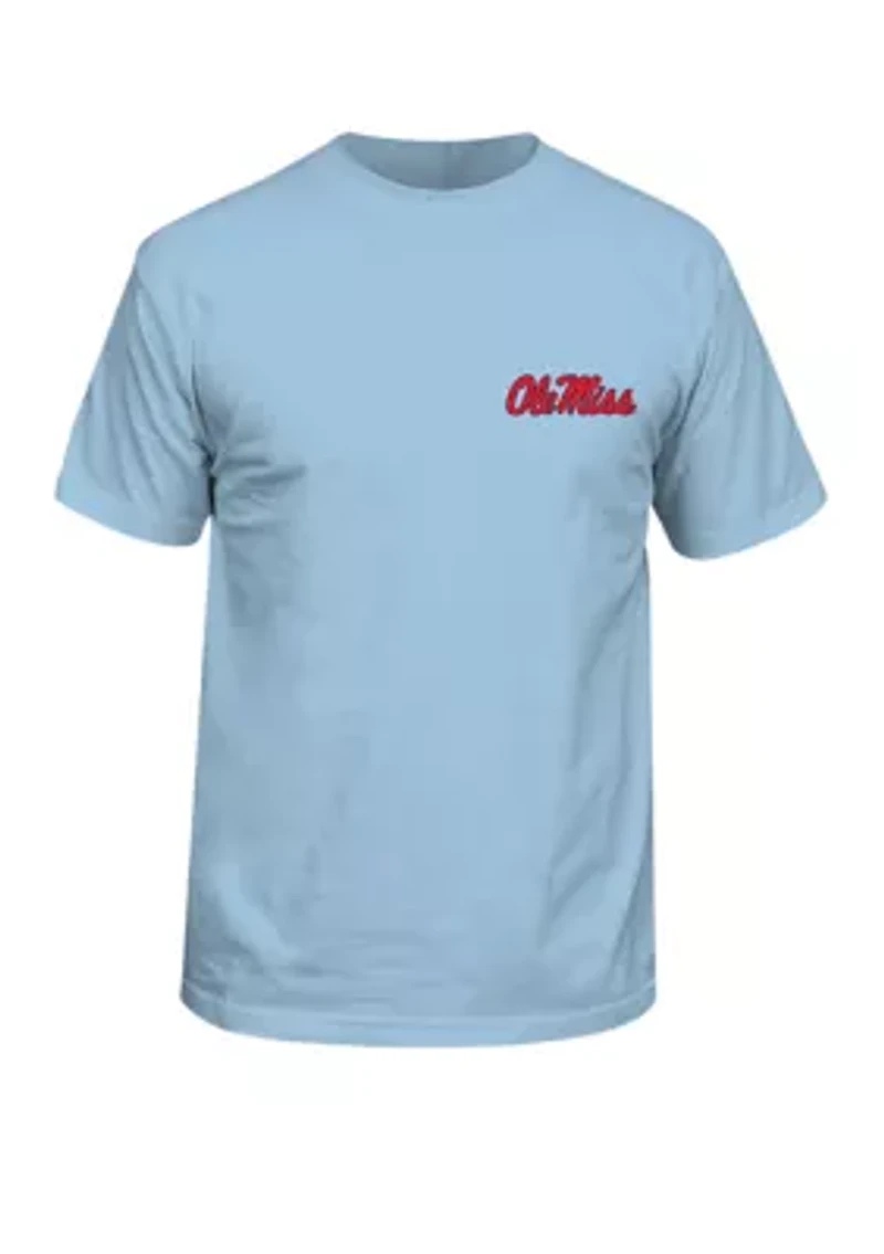 NCAA Ole Miss Rebels Straight Hem T-Shirt