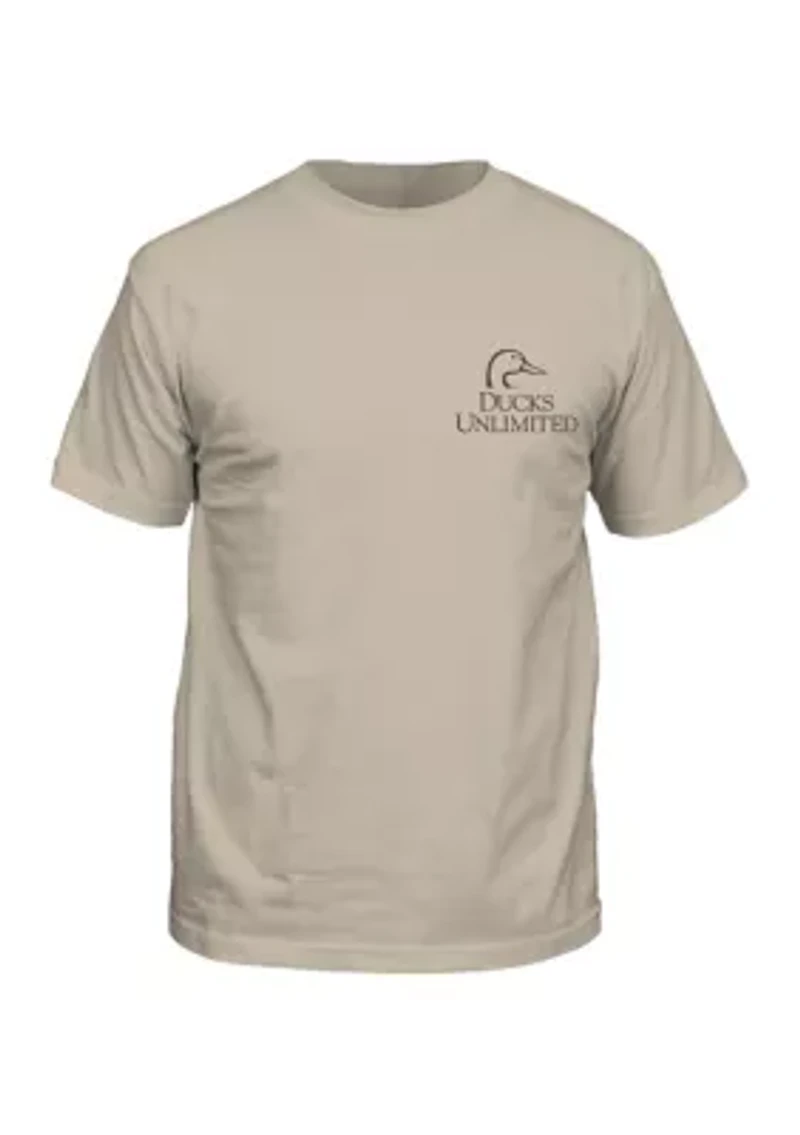 Men's Teal Wing Graphic T-Shirt