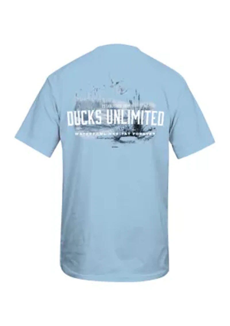 Men's Sketch Cattails Graphic T-Shirt