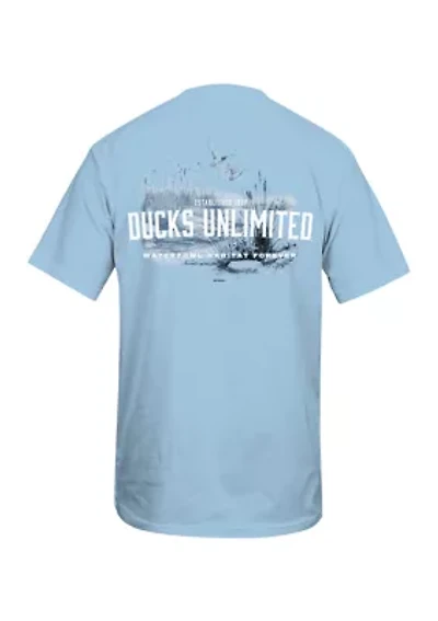Men's Sketch Cattails Graphic T-Shirt