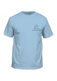 Men's Sketch Cattails Graphic T-Shirt