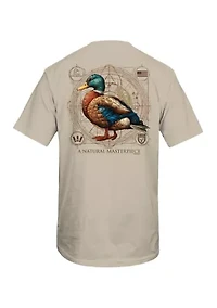 Men's Natural Masterpiece Graphic T-Shirt