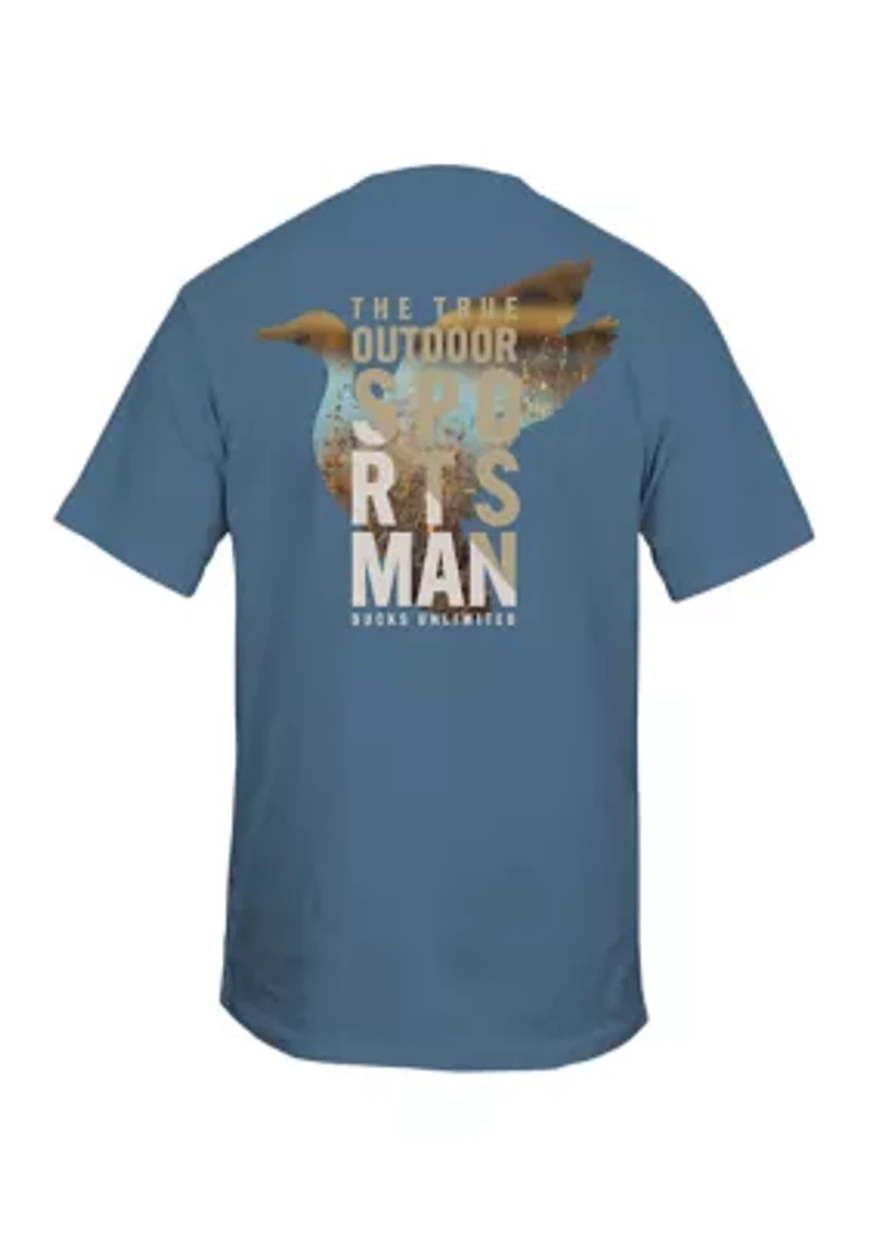 Men's Split Graphic T-Shirt