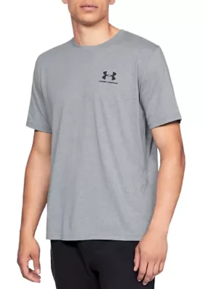 Short Sleeve Left Chest Logo Tee