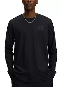 UA Left Chest Long Sleeve T-Shirt