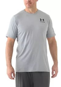 Big & Tall Short Sleeve Freedom Flag Graphic T-Shirt