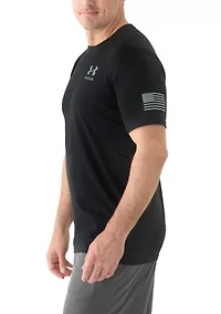 Big & Tall Short Sleeve Freedom Flag Graphic T-Shirt