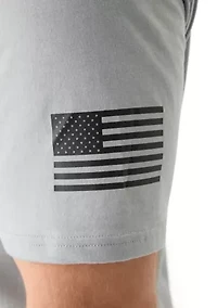 Big & Tall Short Sleeve Freedom Flag Graphic T-Shirt