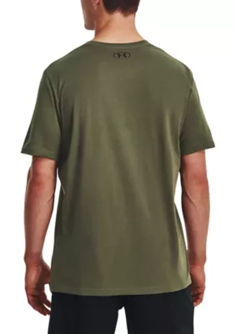 Men's Left Chest Lockup T-Shirt