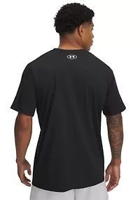 Camo Chest Stripe Graphic T-Shirt