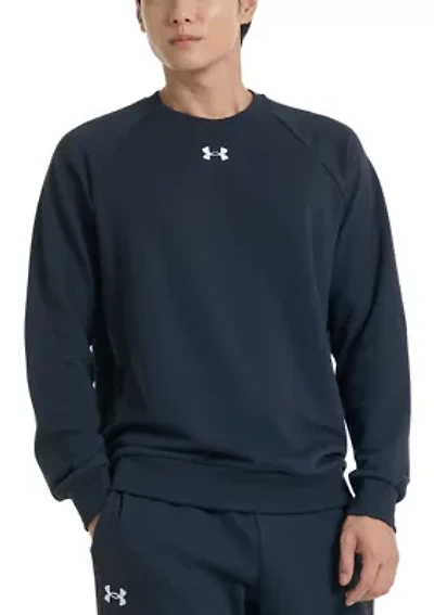 Men's UA Rival Fleece Crew Neck Pullover