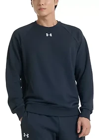 Men's UA Rival Fleece Crew Neck Pullover