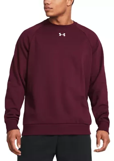 Men's UA Rival Fleece Crew Neck Pullover