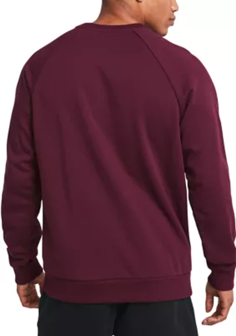 Men's UA Rival Fleece Crew Neck Pullover