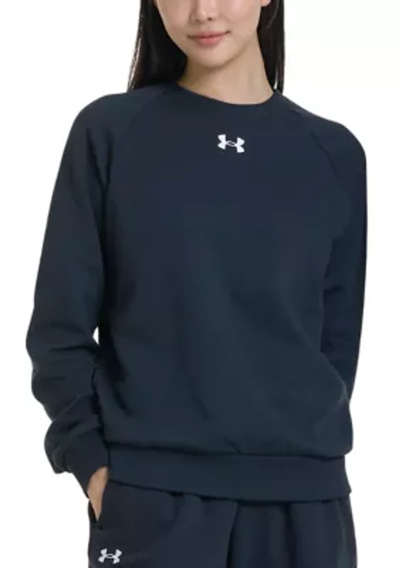 Men's UA Rival Fleece Crew Neck Pullover