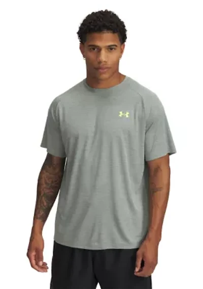 Big & Tall Short Sleeve Tech Textured T-Shirt