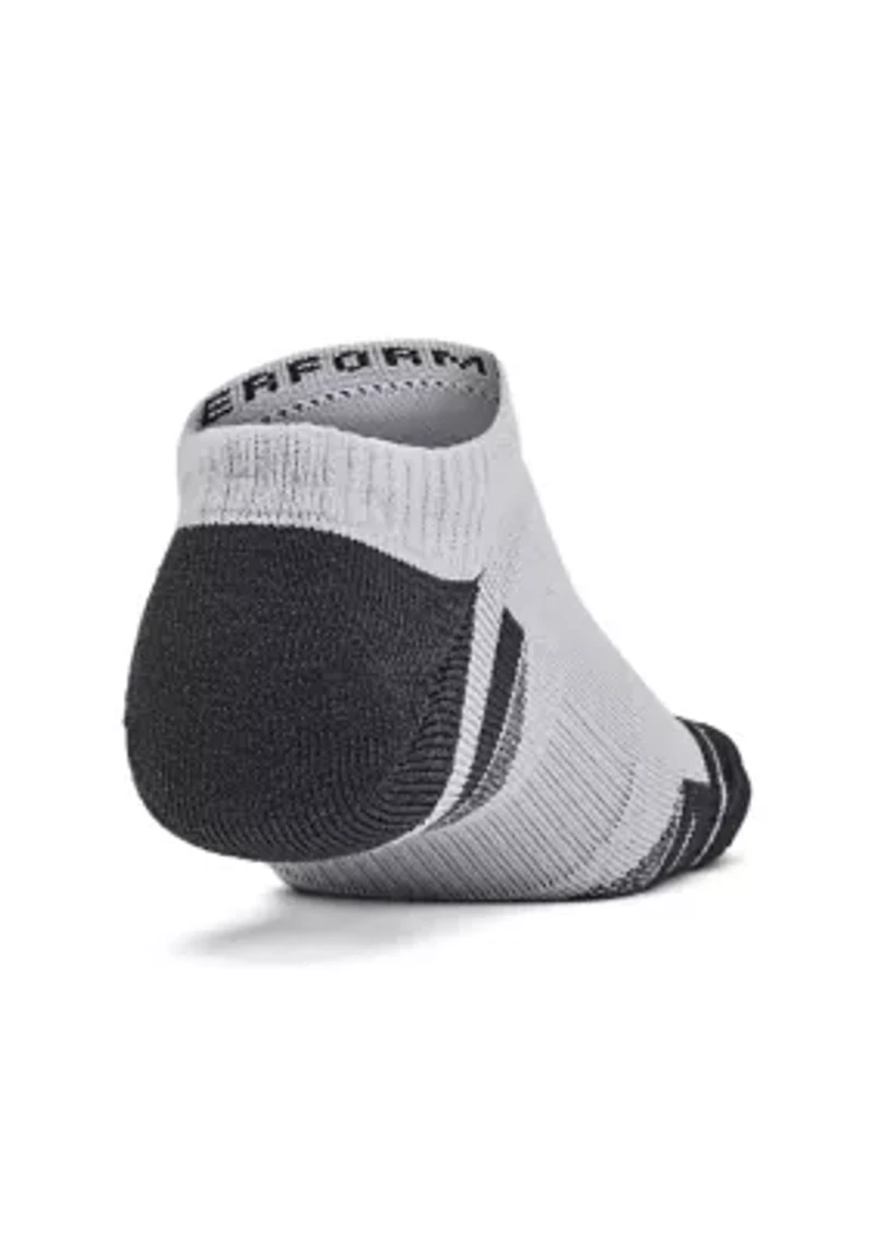 Performance Tech No Show Socks - 6 Pack