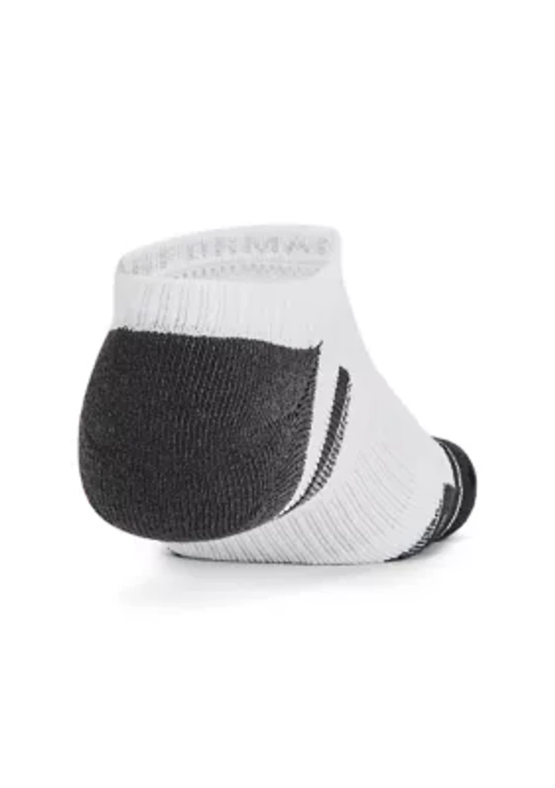 Performance Tech No Show Socks - 6 Pack