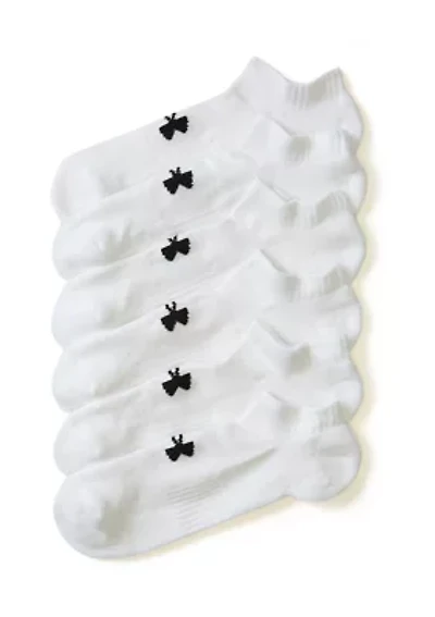 UA Tech No Show Socks - 6 Pack