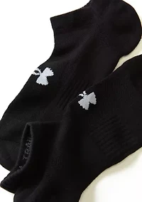 UA Tech No Show Socks - 6 Pack