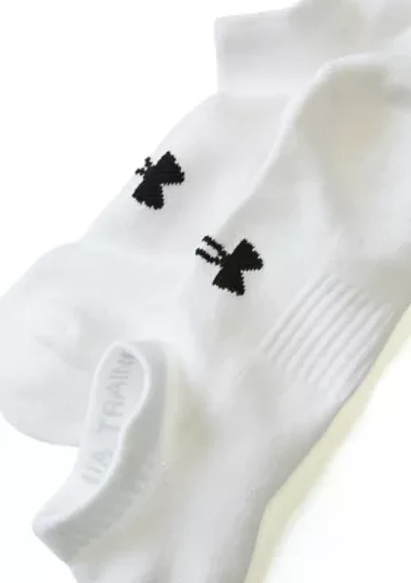 UA Tech No Show Socks - 6 Pack