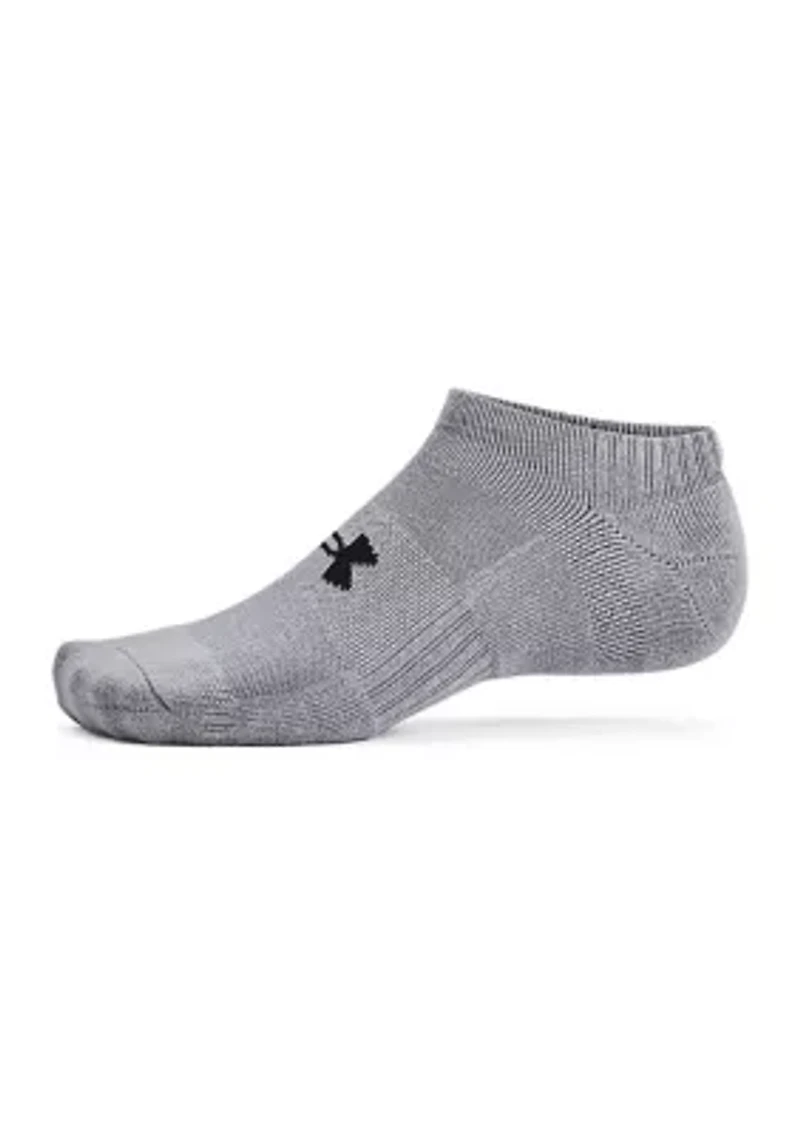 UA Tech No Show Socks - 6 Pack