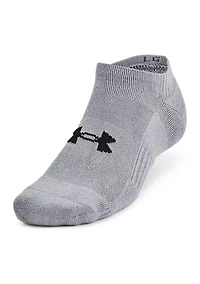 UA Tech No Show Socks - 6 Pack