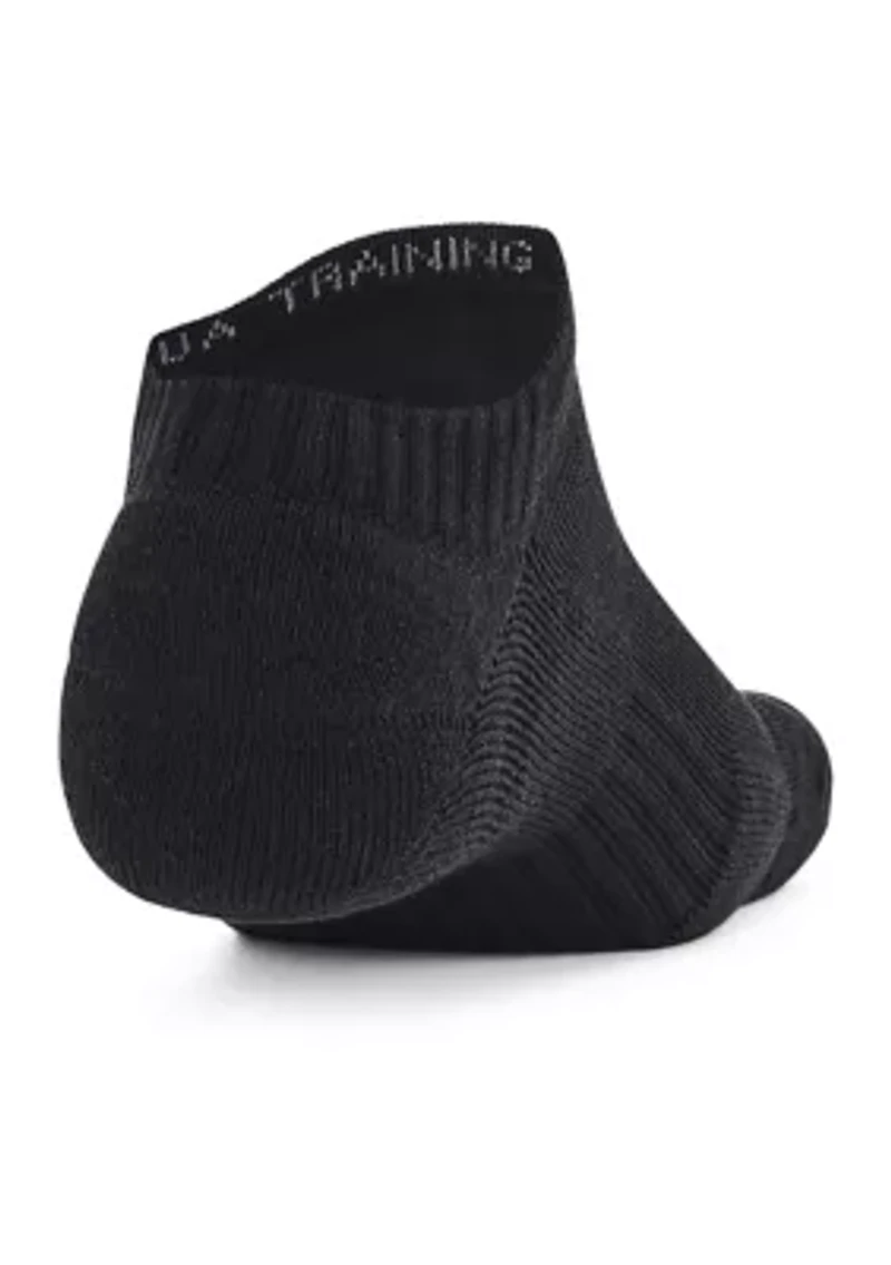 UA Tech No Show Socks - 6 Pack