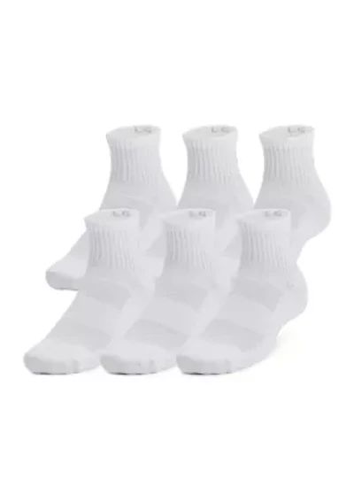 Quarter Socks - 6 Pack