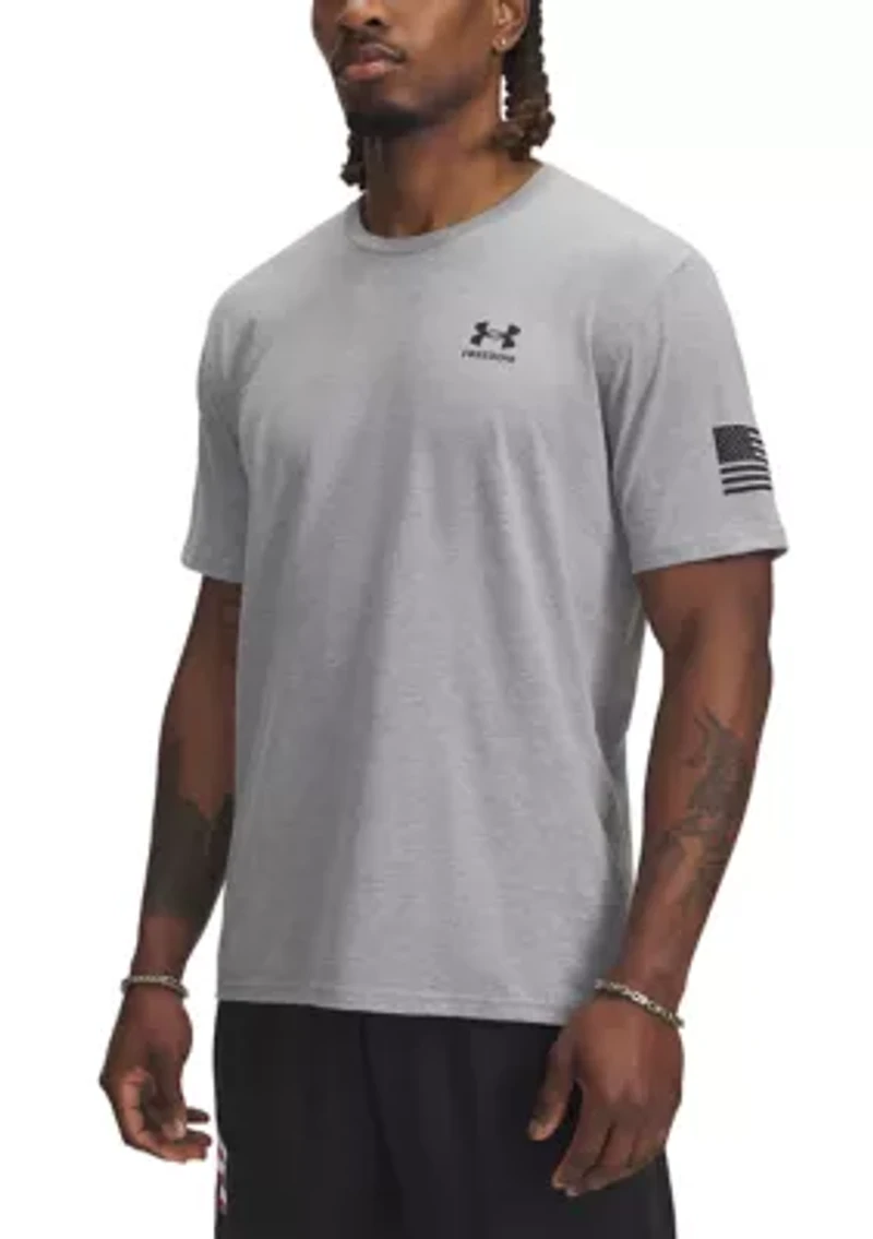 Big & Tall Freedom Flag Graphic T-Shirt