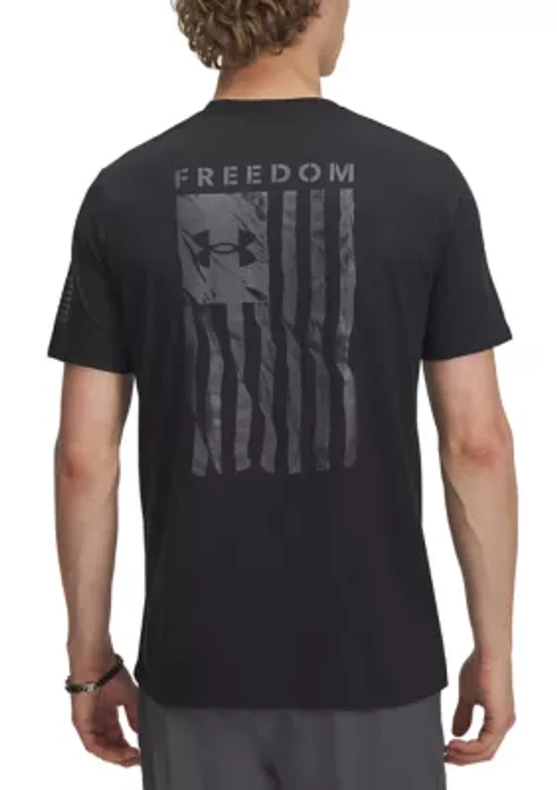 Big & Tall Freedom Flag Graphic T-Shirt