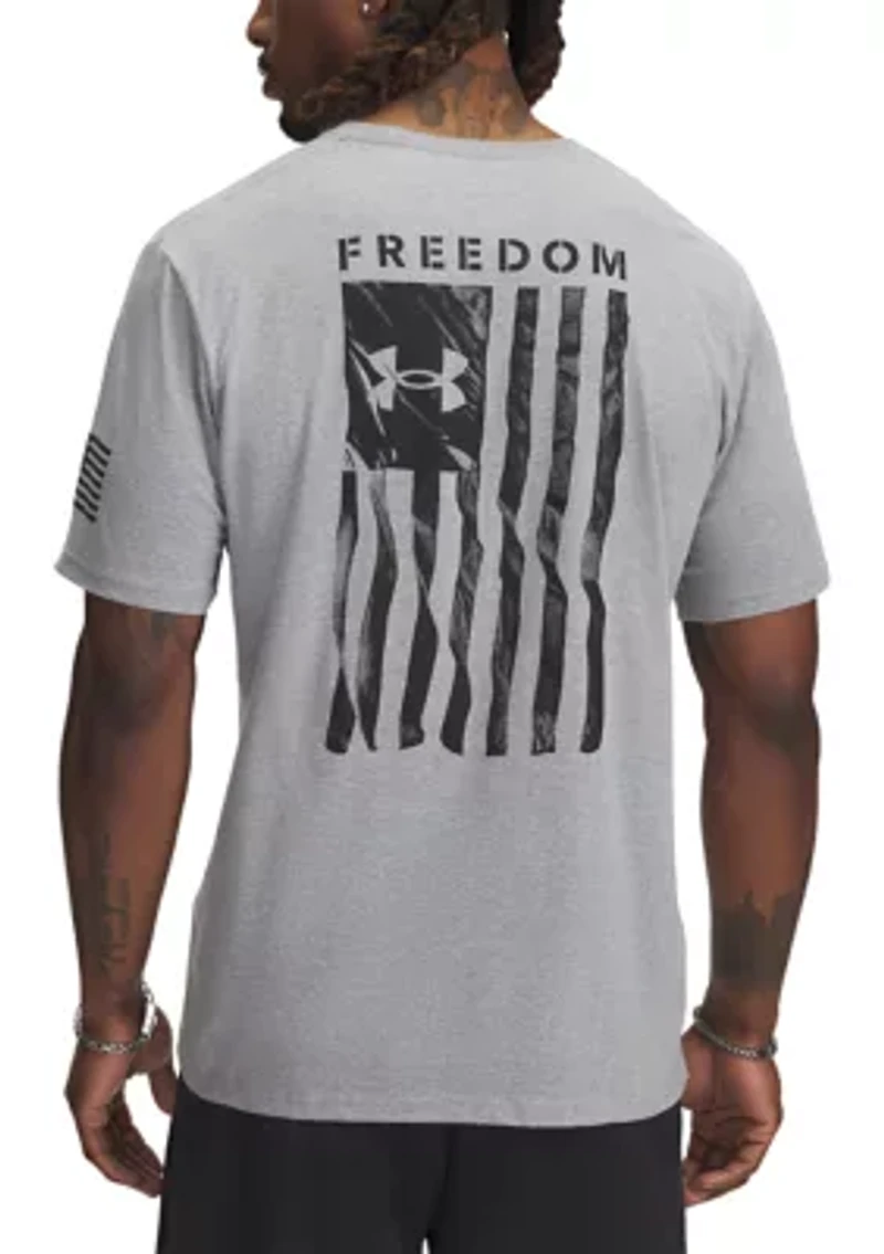 Big & Tall Freedom Flag Graphic T-Shirt