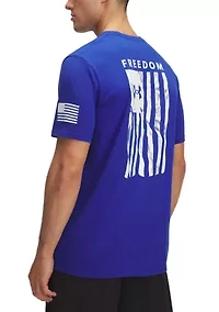 Big & Tall Freedom Flag Graphic T-Shirt
