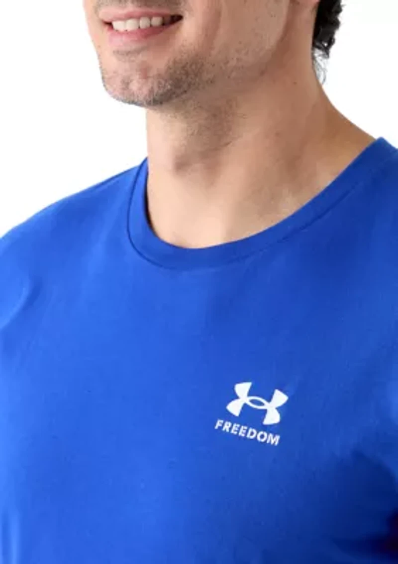Freedom Flag Graphic T-Shirt