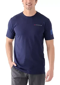 Freedom Banner Graphic T-Shirt
