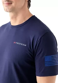 Freedom Banner Graphic T-Shirt