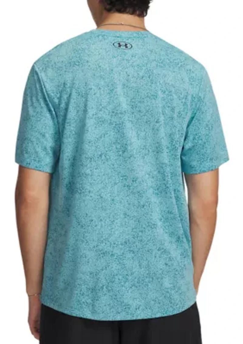 Big & Tall Short Sleeve Tech Pixelate Shirt