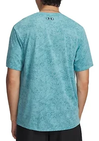 Big & Tall Short Sleeve Tech Pixelate Shirt
