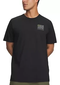 Men's Freedom Flag USA Graphic T-Shirt