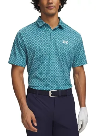 Big & Tall Print Polo SHirt