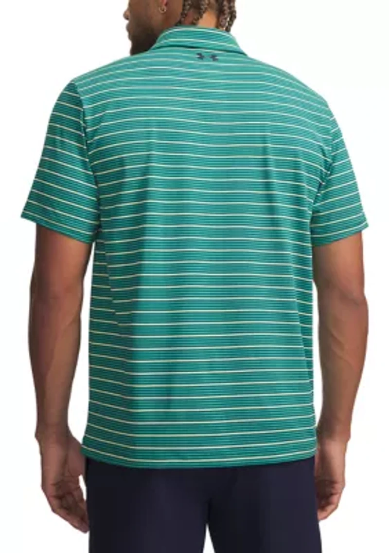 Men's UA Matchplay Stripe Polo Shirt